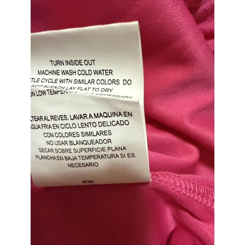 Women's M Figueroa &‎ Flower NWT Pink 3/4 Sleeve Dress Beach Cruise Vacation - Picture 7 of 8